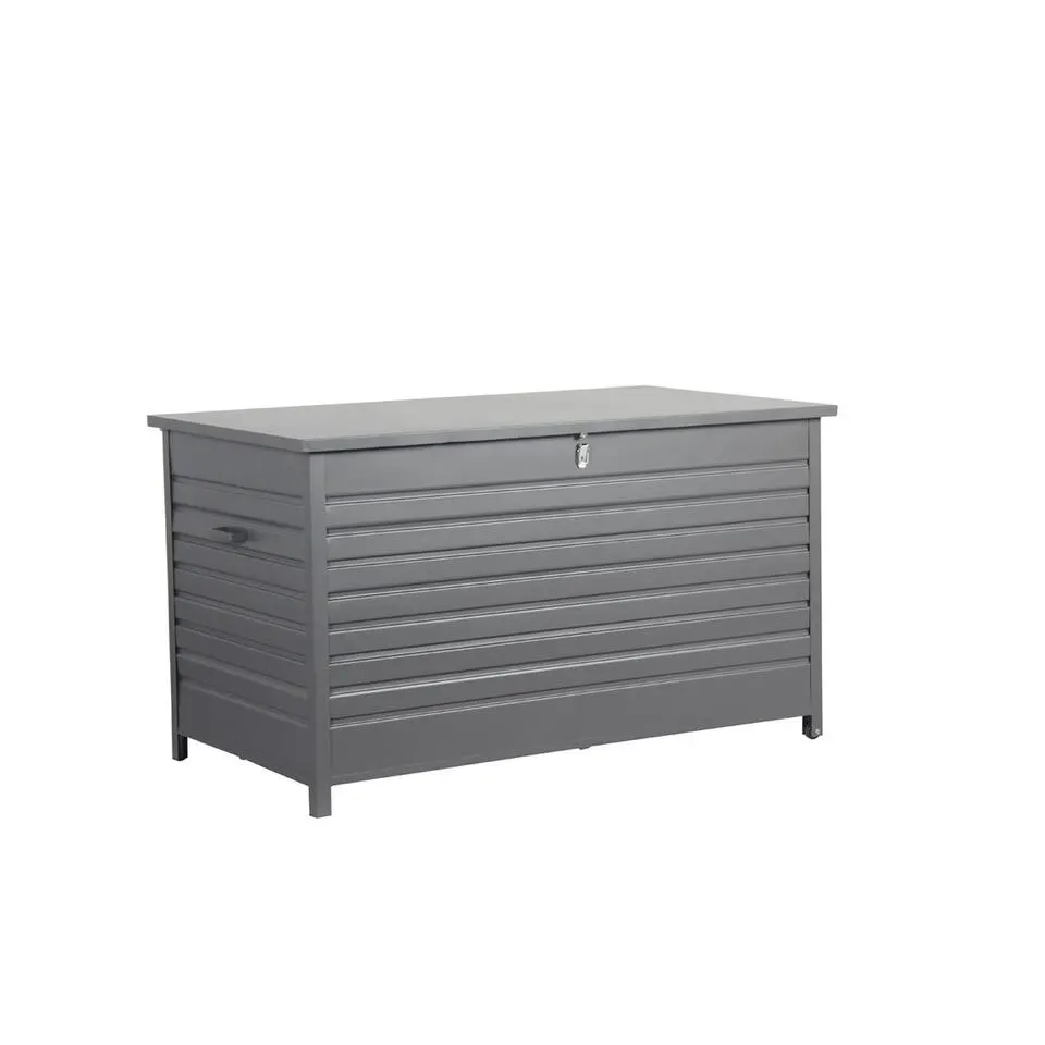 Cambridge kussenbox - aluminium - 170x97,5 cm - carbon black