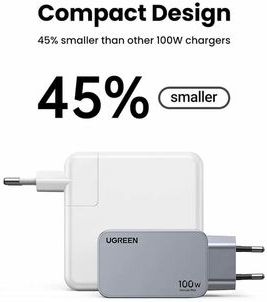 Ugreen - Nexode Pro - Snellader - Zwart - GaN - 100 Watt