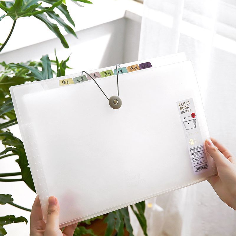 Schattige essentials - A4 uitvouwbare documentenmap