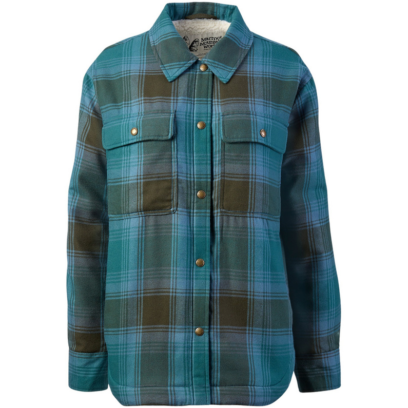 Marmot Damen Ridgefield Sherpa Flannel Jacke