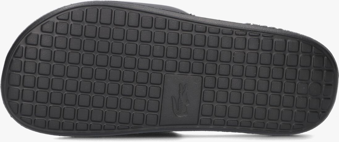 LACOSTE zwarte lacoste badslippers serve slide 1.0