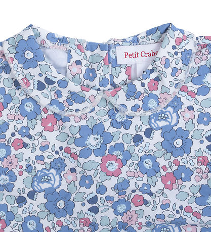 Petit Crabe Bådedragt - Peeter Pan - UV50+ - Betsy m. Blomster