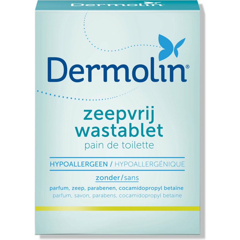 Dermolin Wastablet Zeepvrij 100 gr