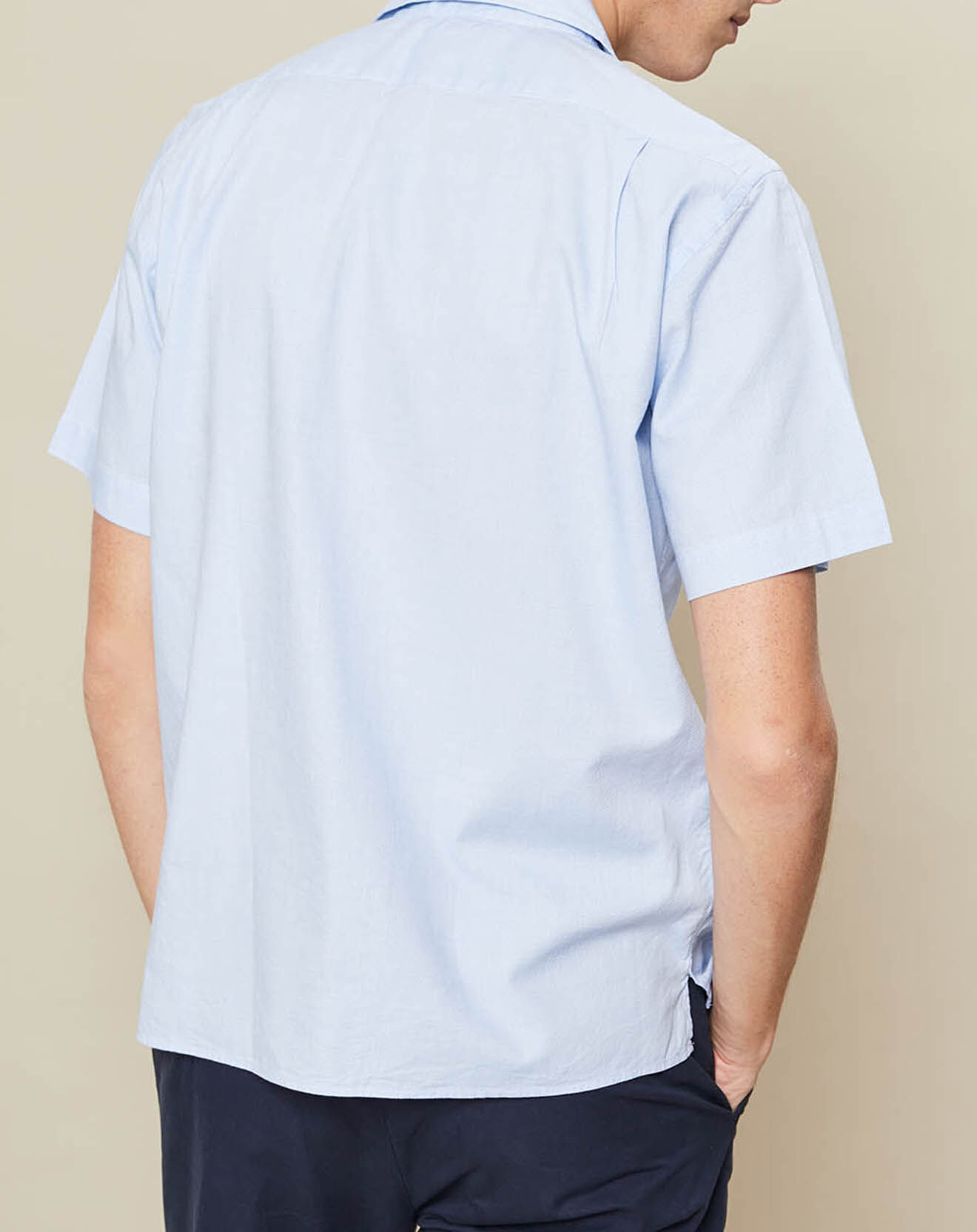 Hartford Chemise Regular Fit Palm bleue