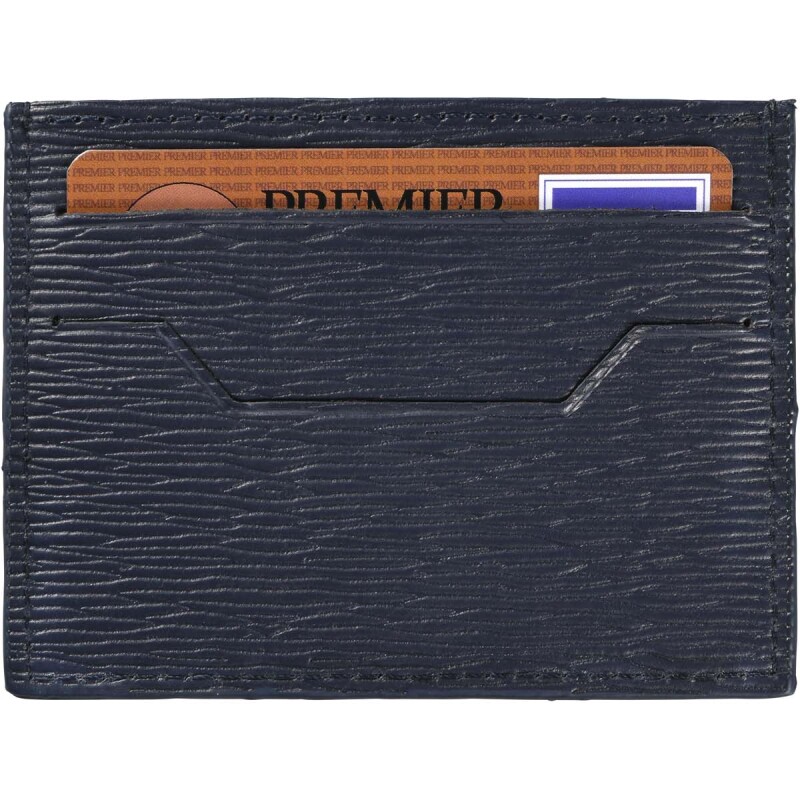 Quo Vadis - Porte-carte - Eaton - 10x8,5 cm - Cuir pleine fleur de vachette - par 4