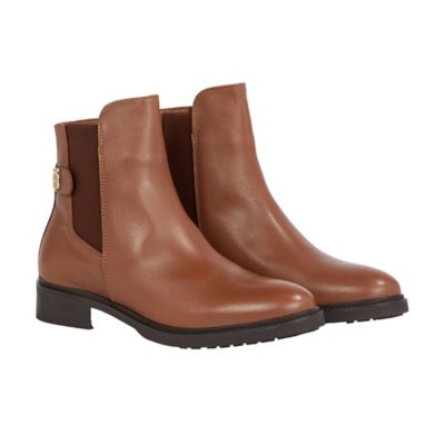Bottines femme Th Flat Boot TOMMY HILFIGER
