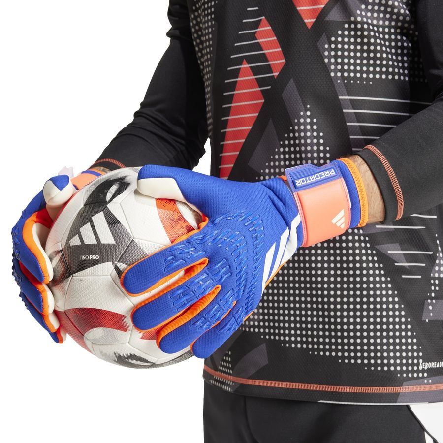 adidas Gants de Gardien Predator League Advancement - Bleu/Rouge/Blanc
