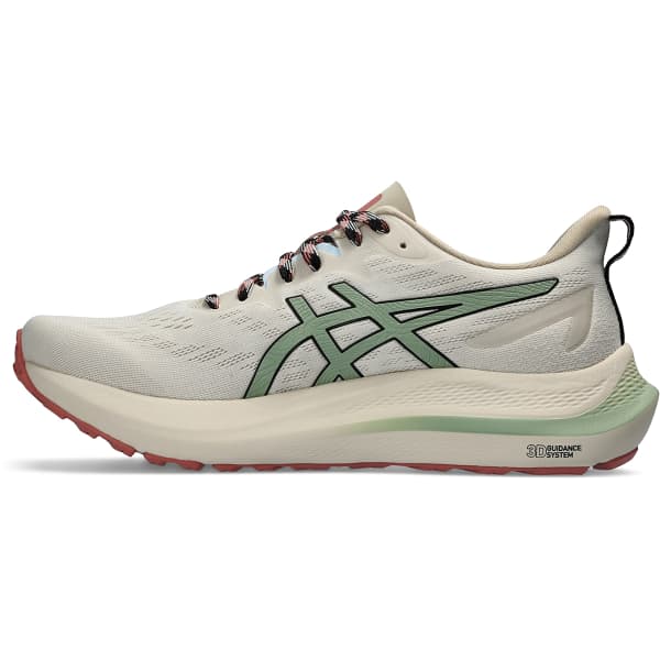 Chaussure running ASICS GT-2000 12 TR W NATURE BATHING/ROSE ROUGE