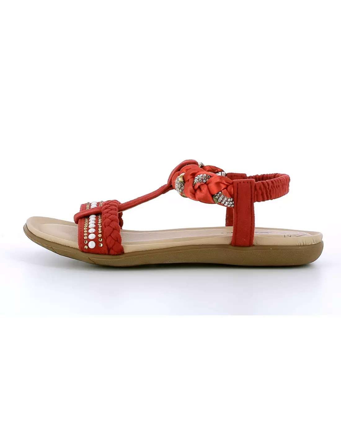 MORAN S KEBILI - Sandales & nu-pieds Rouge
