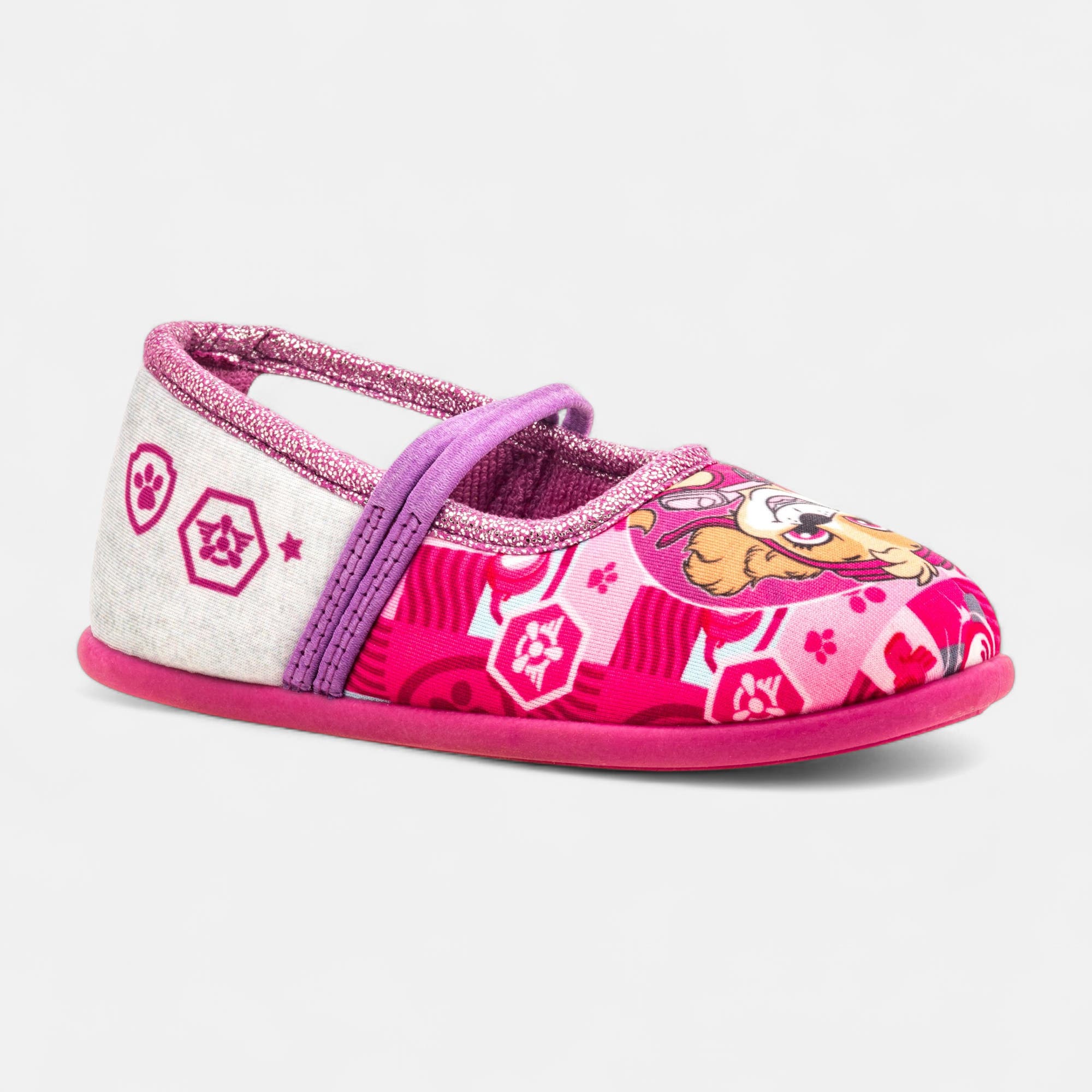 Chaussons ballerines Fille rose