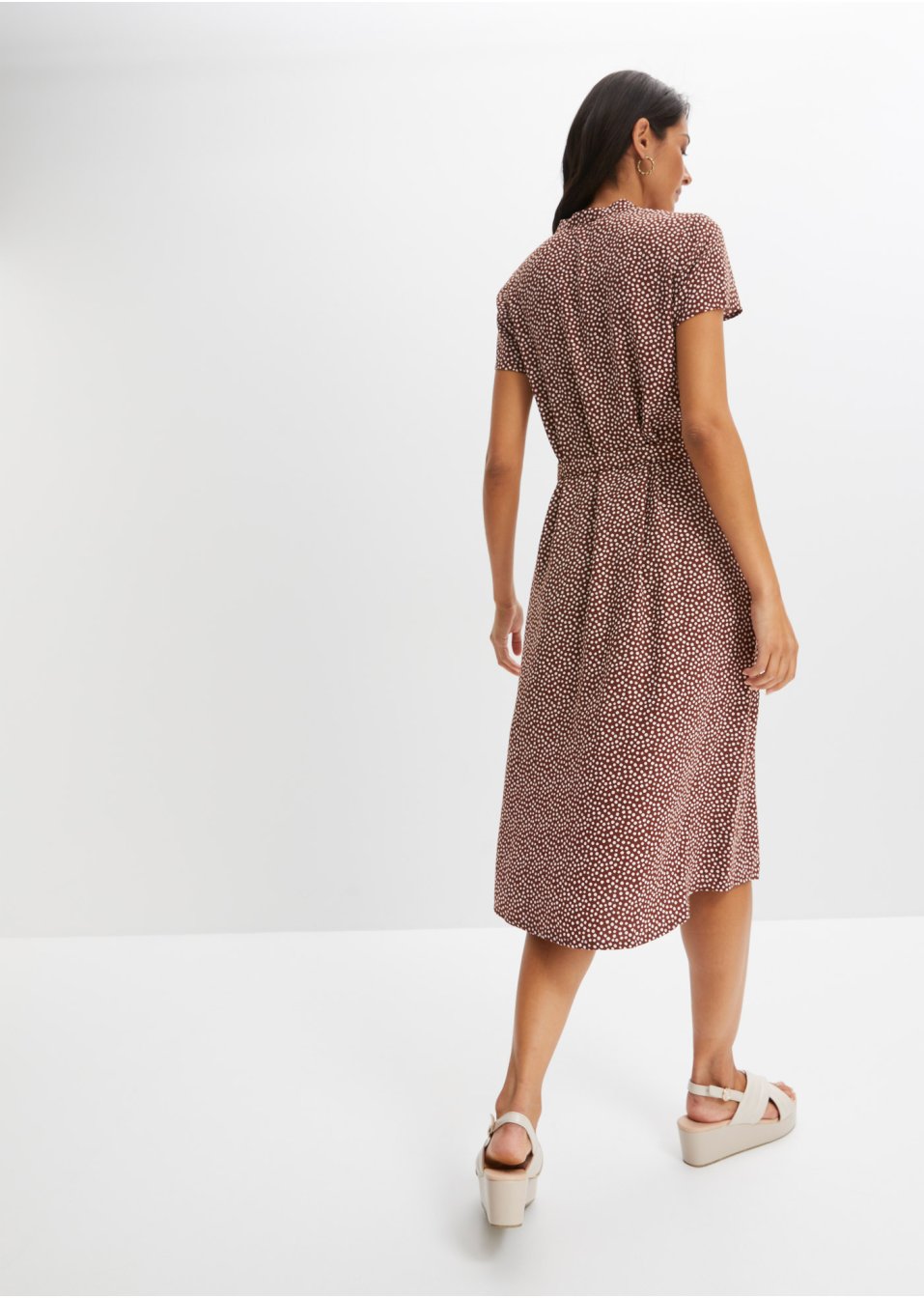 Robe-chemise à pois