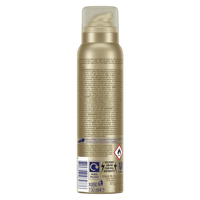 Dove DermaSpa Summer Revived Fair-Medium To Dark Tanning Mousse