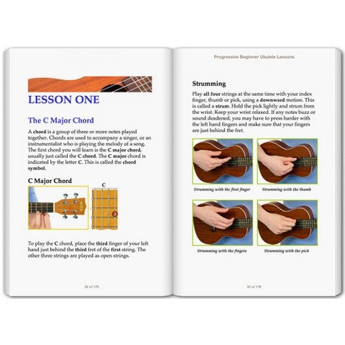 Koala progressive beginner ukulele lesboek
