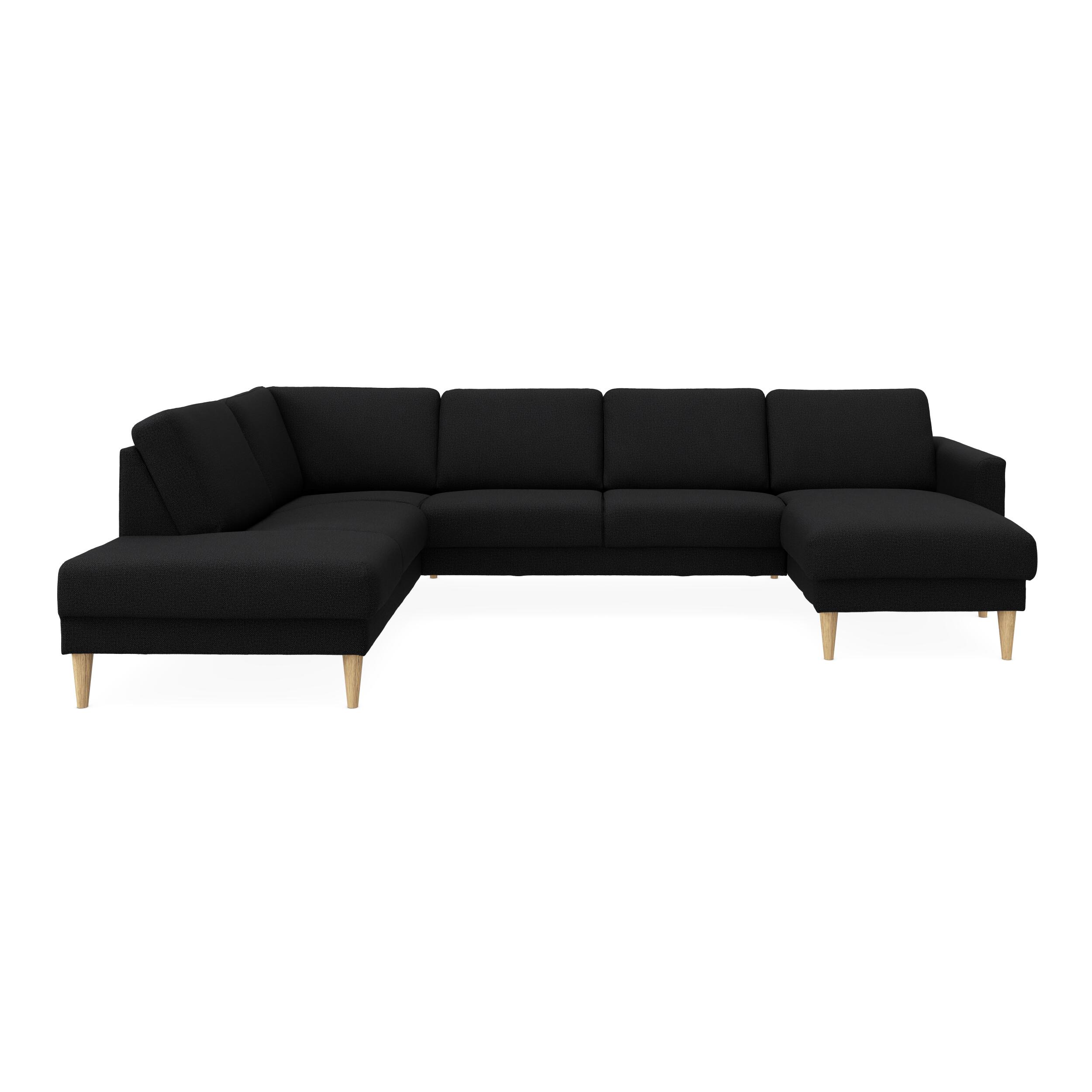 Linea højrevendt hjørnesofa med chaiselong