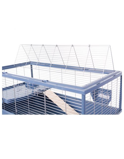 Zolux Neolife 100 Knaagdierkooi - Dierenverblijf - 99x54x79 cm Blauw