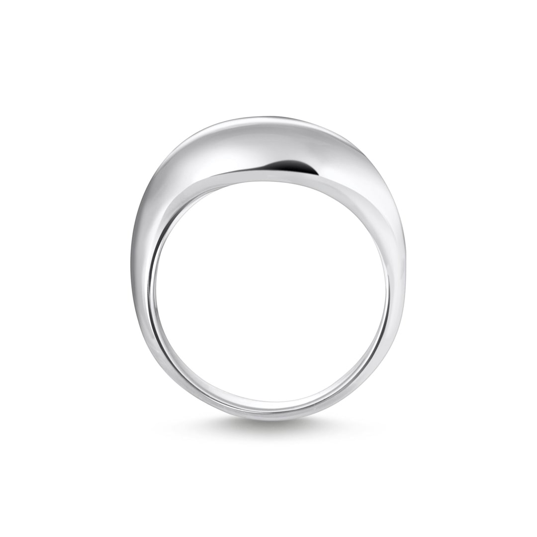 Thomas Sabo Bold Elegance Ring mit geschwungener Form Silber