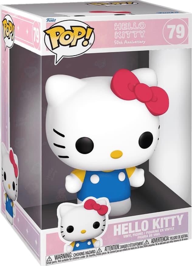 Funko Pop! Hello Kitty actionfigur (Hello Kittty 50th anniversary)