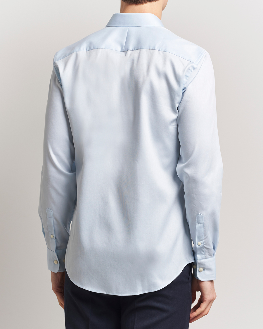 Tiger of Sweden Adley Cotton Shirt Light Blue