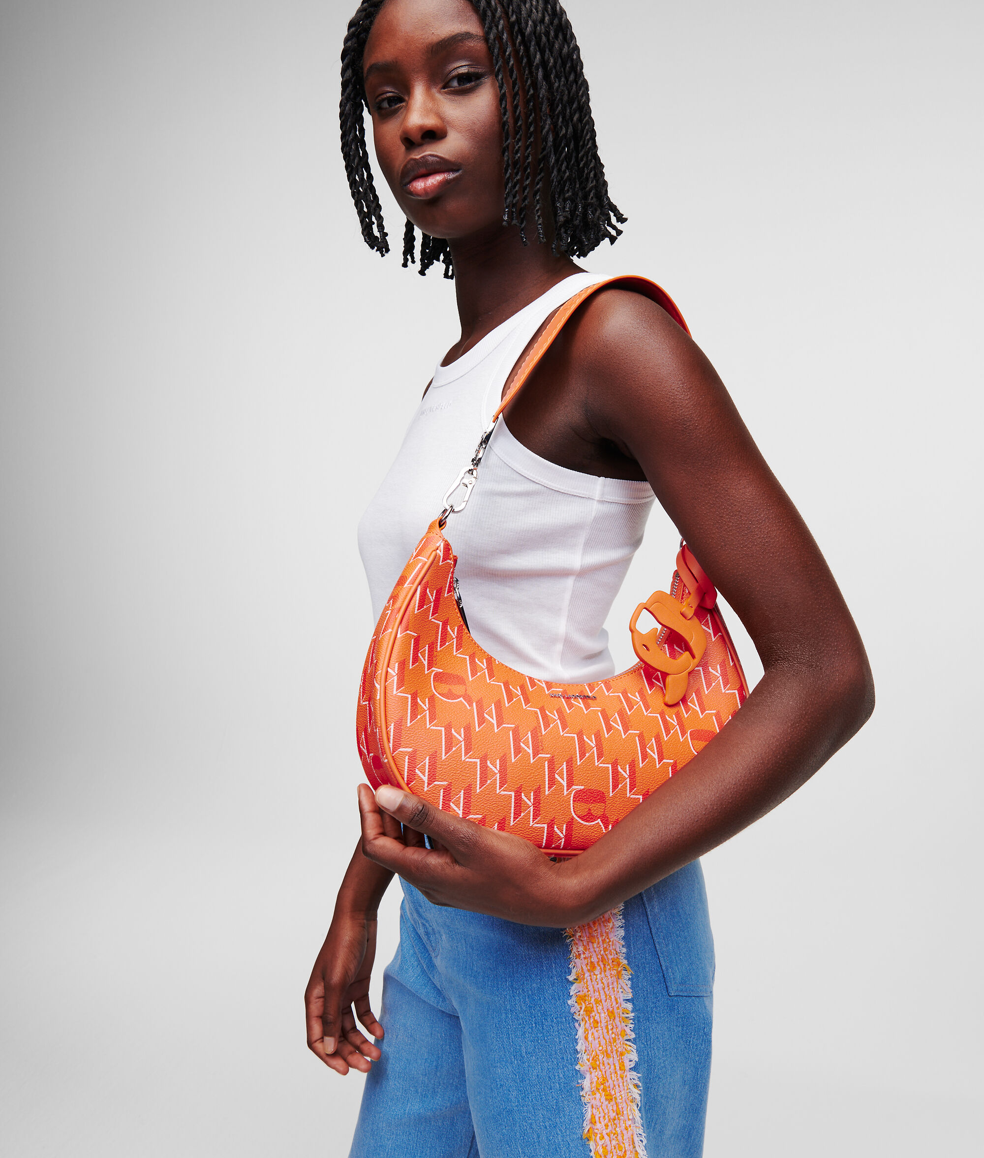 SAC PORTÉ ÉPAULE K/IKONIK MONOGRAM LUNE