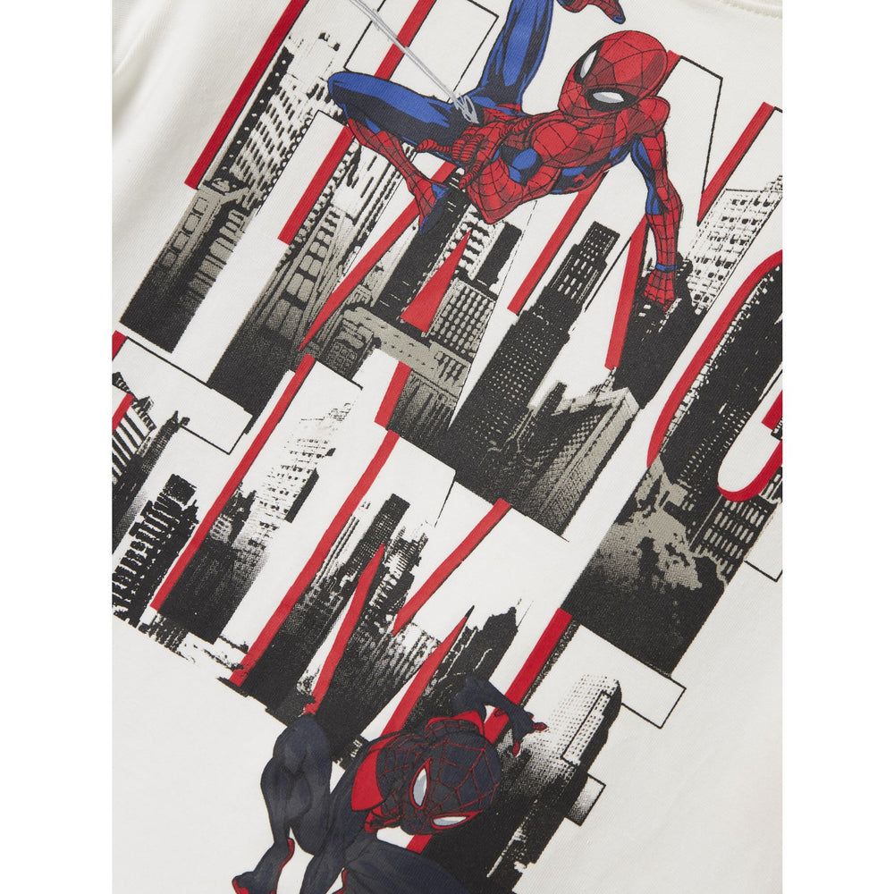 Køb Name It Cloud Dancer Ust Spiderman Regular T-Shirt Marvel