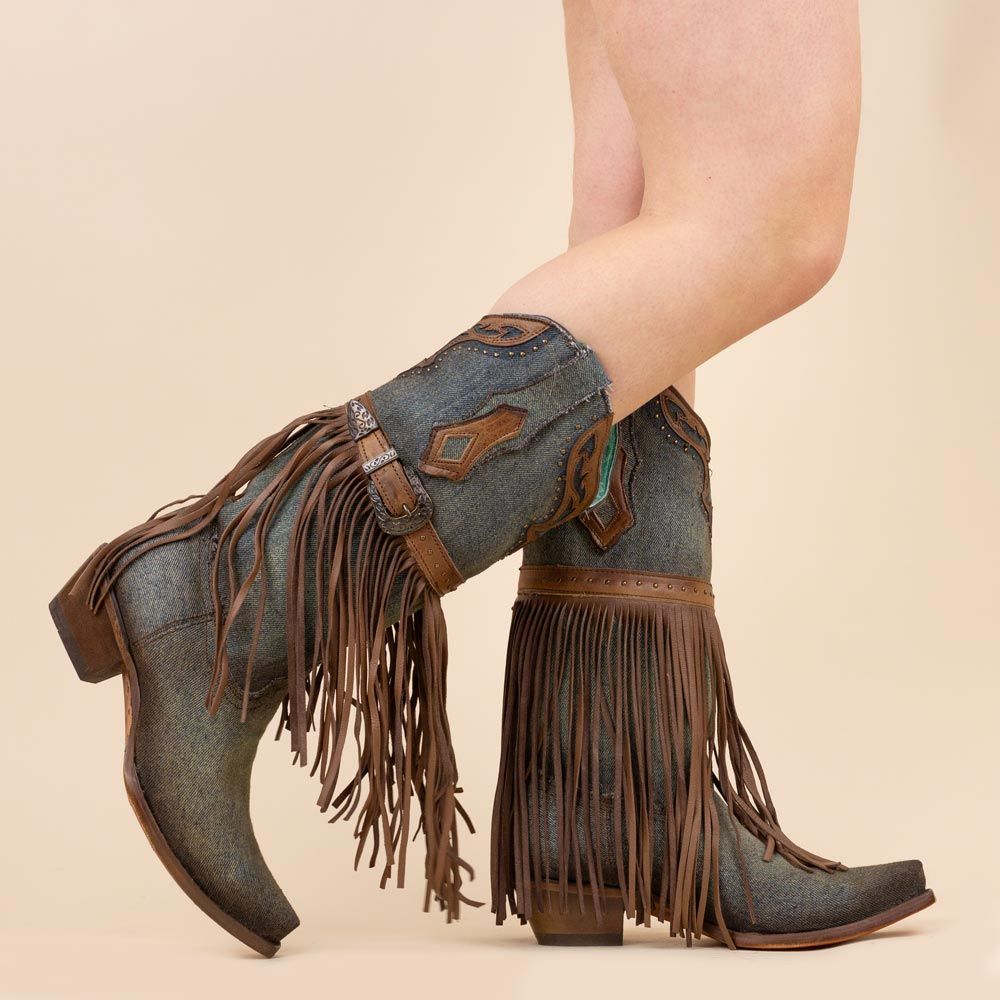 Corral cowboyboots C3873 Denim