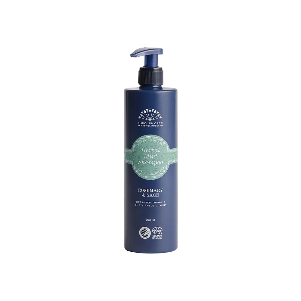 Rudolph Care Herbal Mint Shampoo - 390 ml.