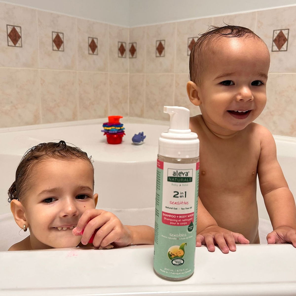 aleva NATURALSaleva NATURALS   2in1 Shampoo und Duschgel