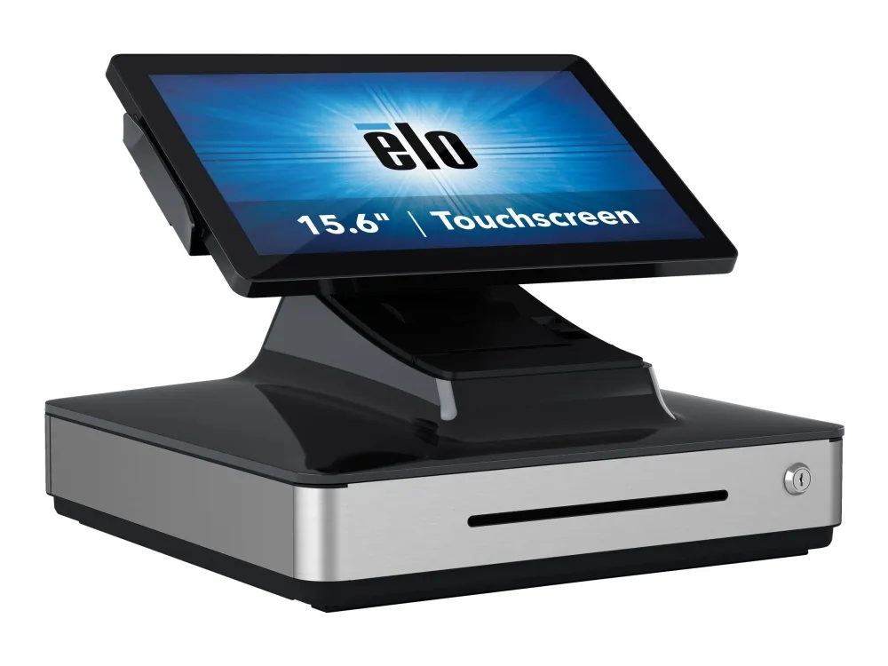 Elo PayPoint Plus - Alt-i-én - 1 x Core i5 8500T / op til 3.5 GHz - RAM 8 GB - SSD 128 GB - UHD Graphics 630 WLAN: - 802.11a/b/g/n/ac, Bluetooth 5.0 - Win 10 IoT LTSB - skærm: LED 15.6