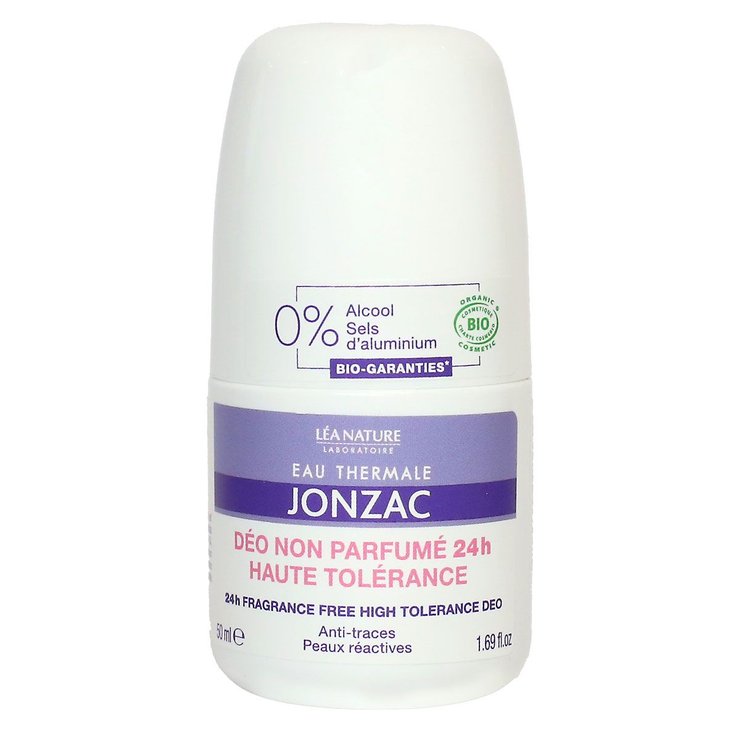 Déodorant non parfumé bio 24h haute tolérance 50ml