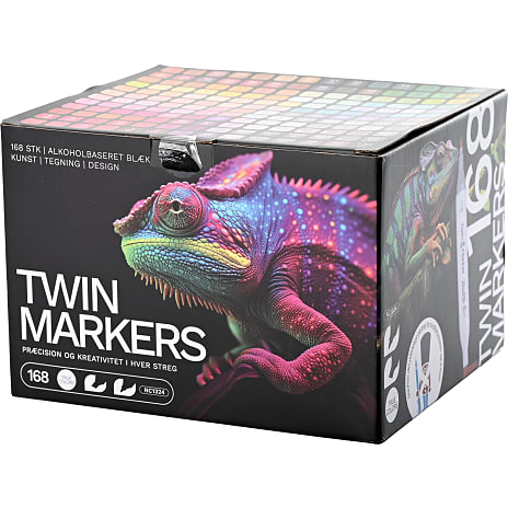 Danpen Twinmarkers 168 stk