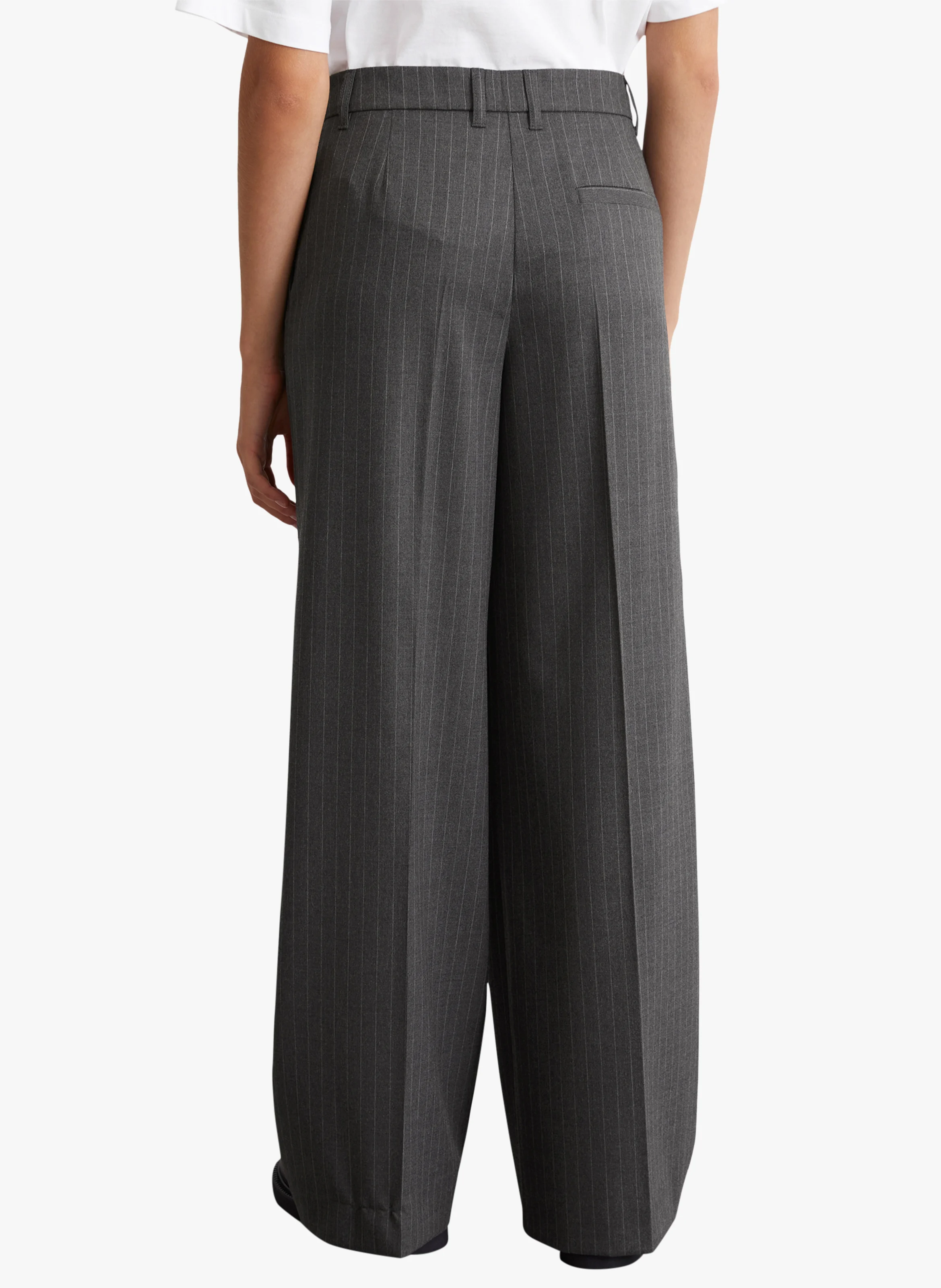 Pantalon de costume ample rayé | Multicolore