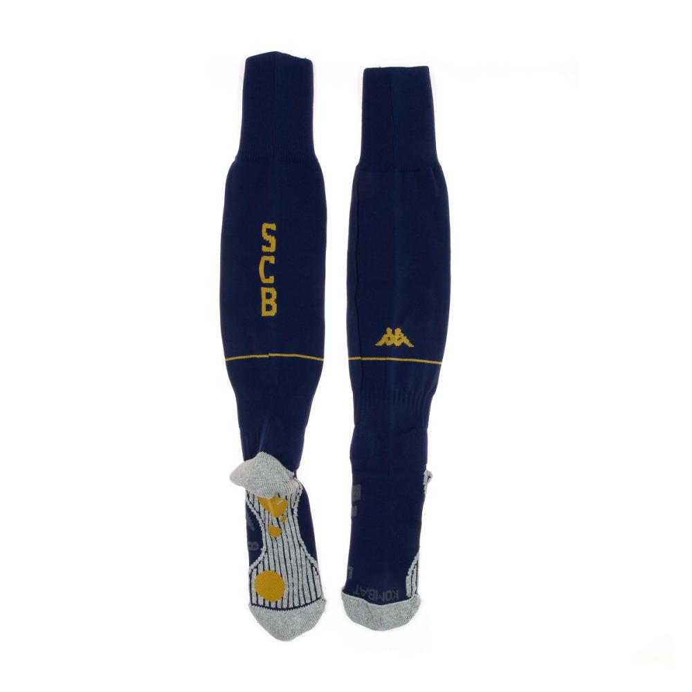 Kappa SC Bastia Chaussettes Bleu Foncé Kappa Third