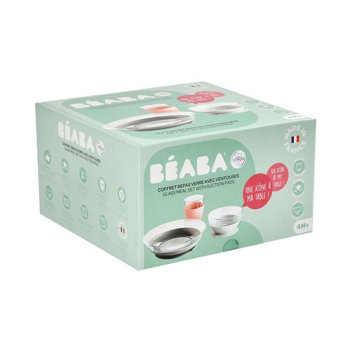 Coffret repas verre Eucalyptus - BEABA