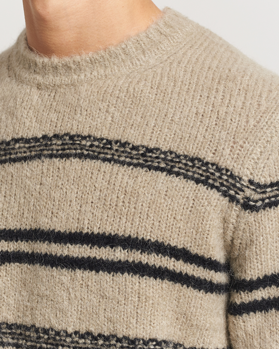 Samsøe Samsøe Arin Alpaca Striped Sweater Seneca Rock