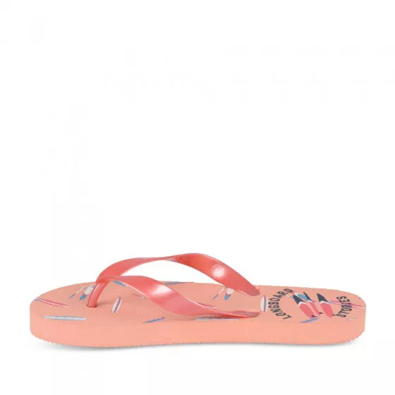 Tongs ORANGE LONGBOARD