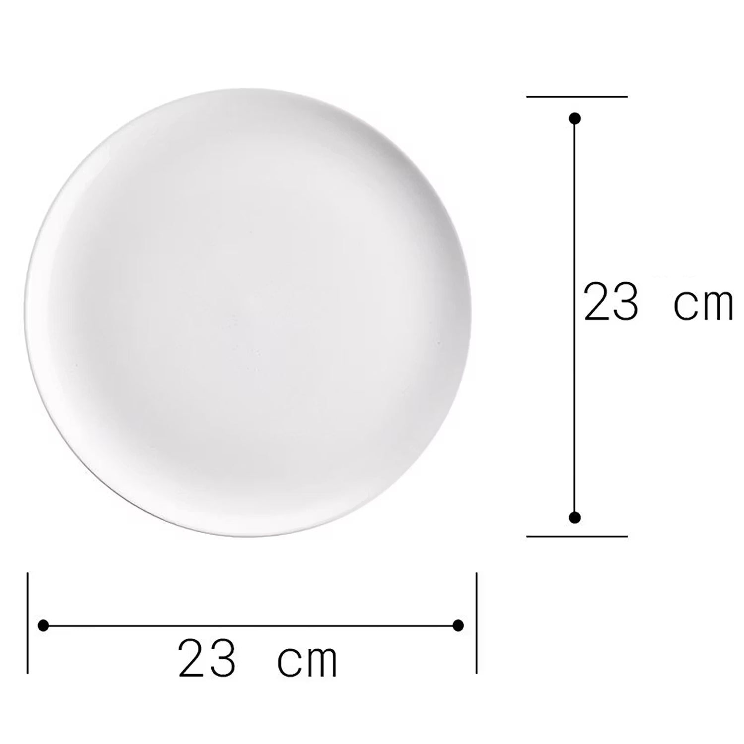 NATIVE Frühstücksteller 4er-Set
