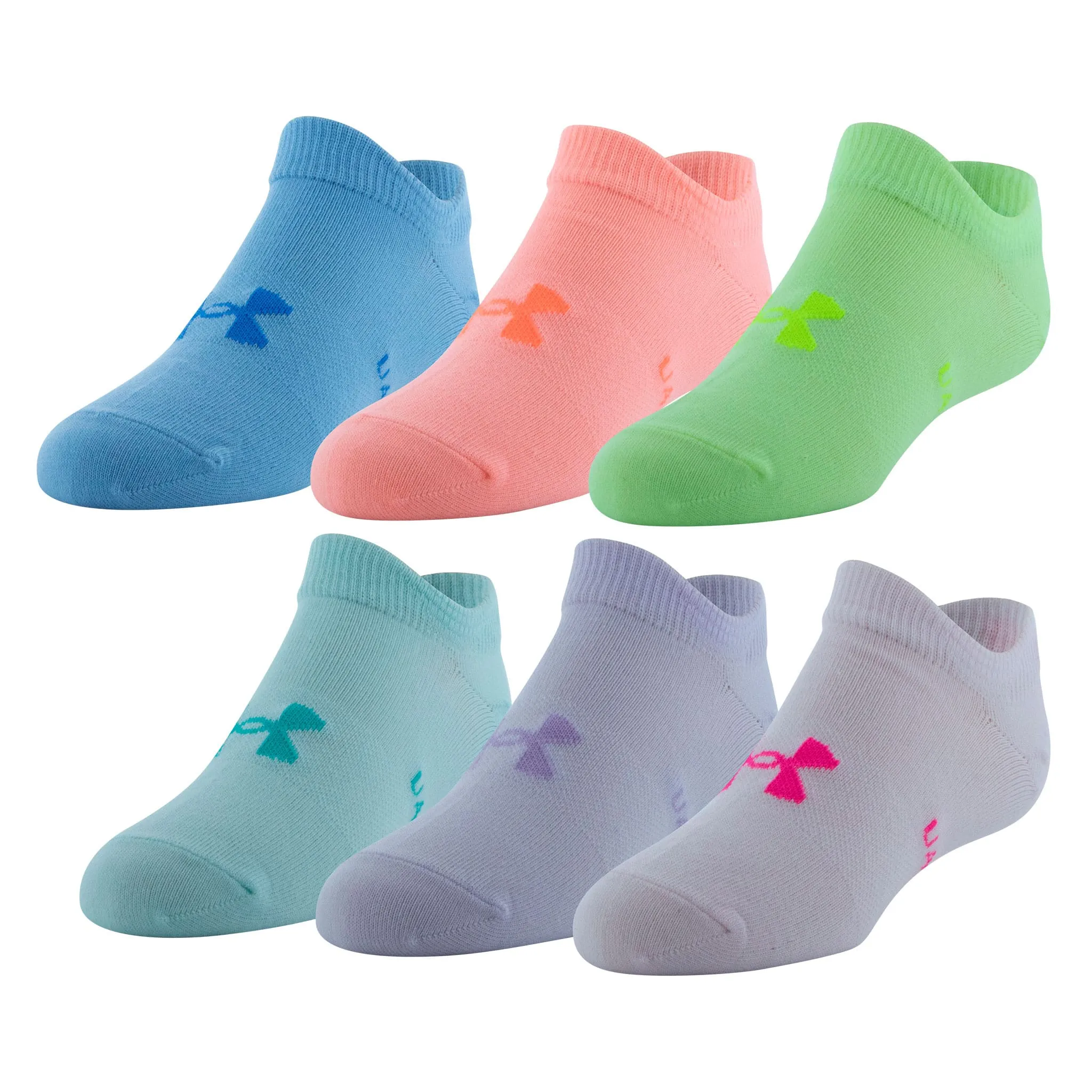 Under Armour Bas Paquet de 6 Essential 7-14ans