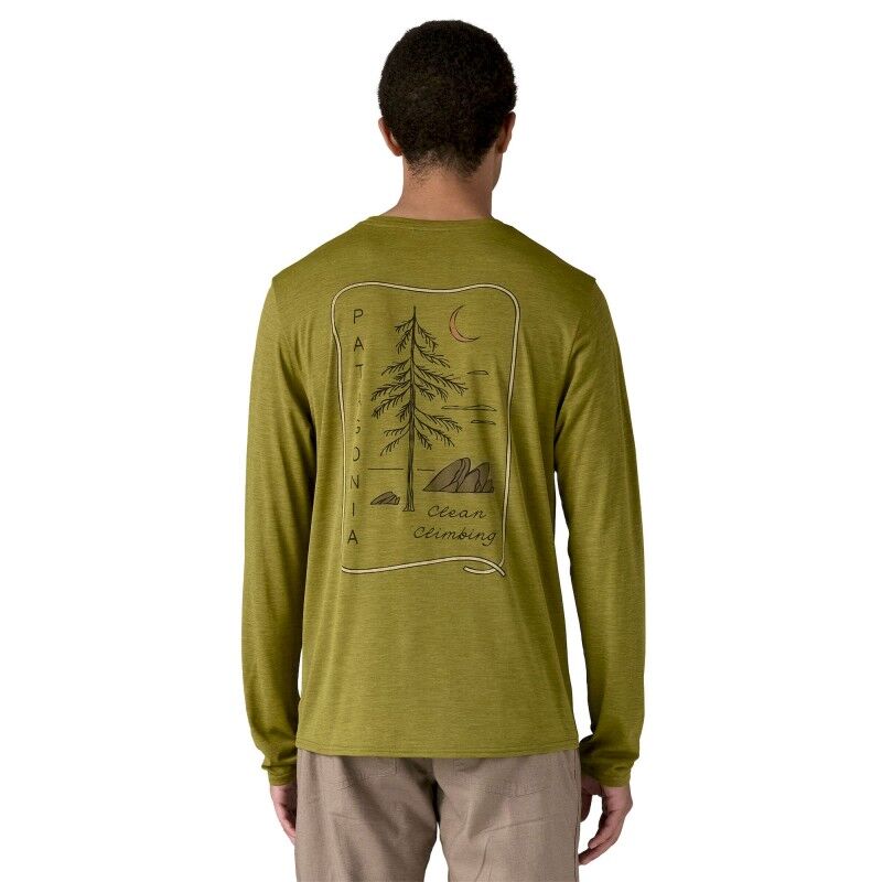 Men's Long-Sleeved Cap Cool Daily Graphic Shirt - Lands - T-shirt homme