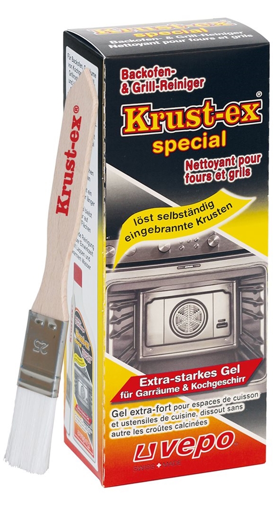 KRUST EX special Backofen und Grillreiniger Gel mit Pinsel Fl 500 g