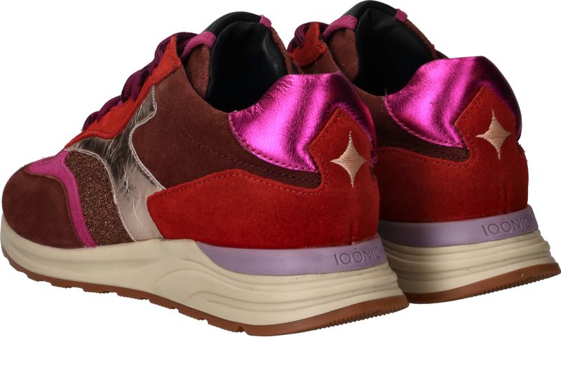 IQÔNIC Sneakers Rood Dames