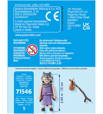 Playmobil Asterix - Prolix - 71546 - 5 Teile