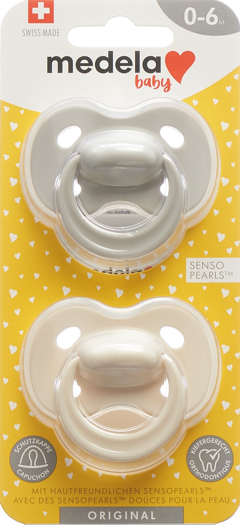 MEDELA Baby Nuggi Original<br>2 Stück, 0-6 Pastel