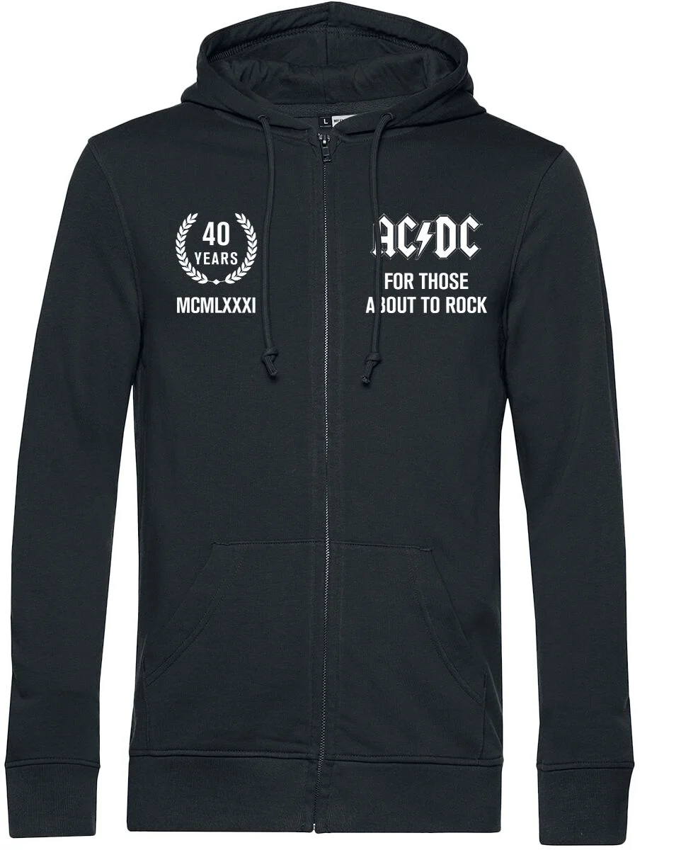 For Those About To Rock | AC/DC Sweat-shirt zippé à capuche