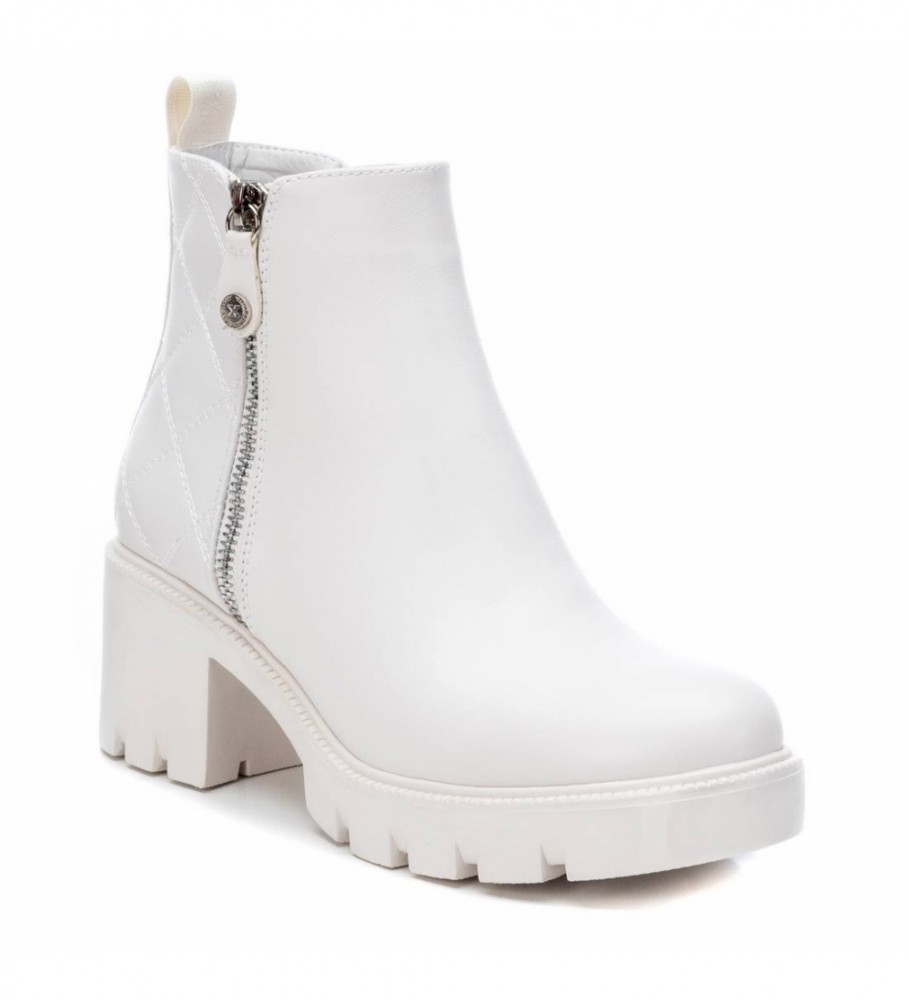 Botas de cano curto Xti 140622 Brancas - Altura do salto: 6 cm -
