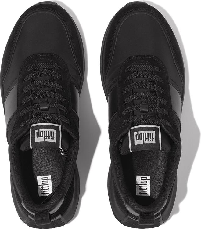 FitFlop F mode Flow Sneaker Zwart