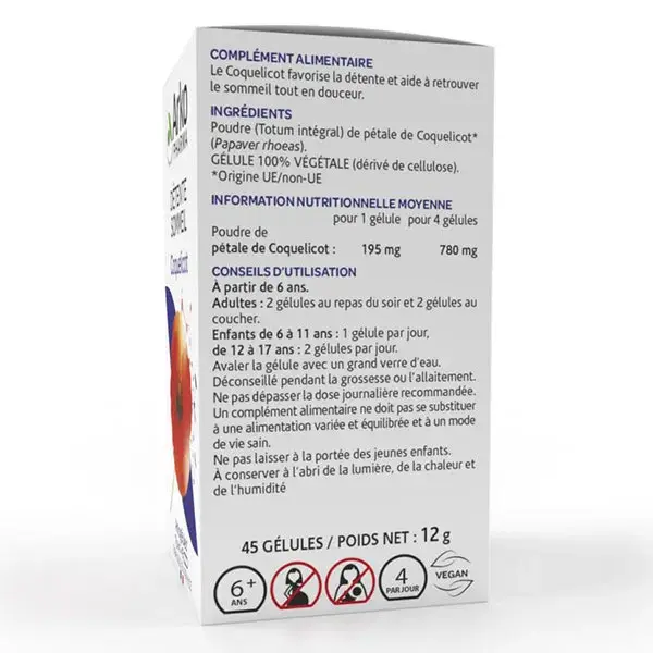 Arkopharma Arkogélules Poppy 45 cápsulas