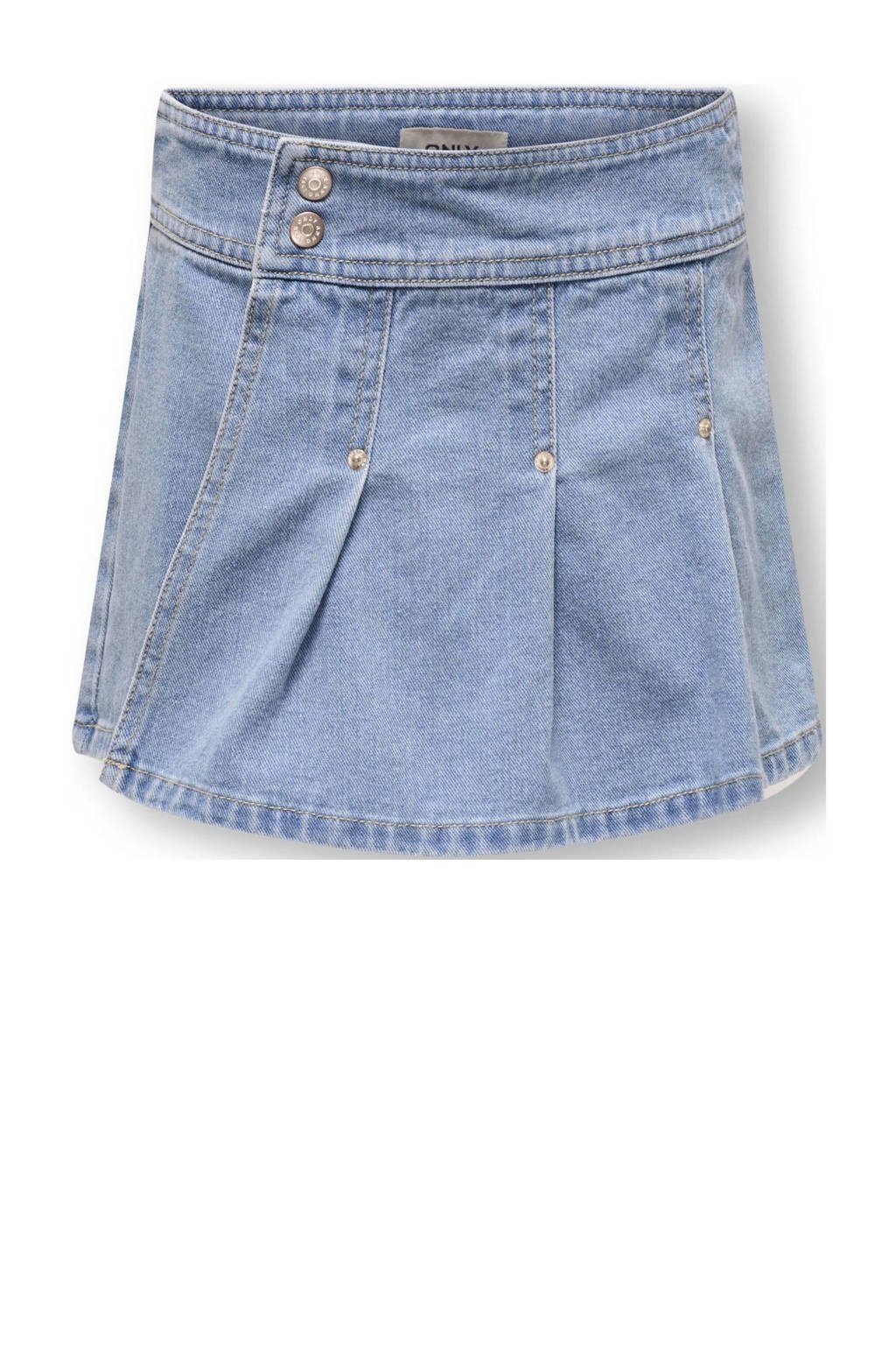 ONLY skort KOGVENICE light blue denim