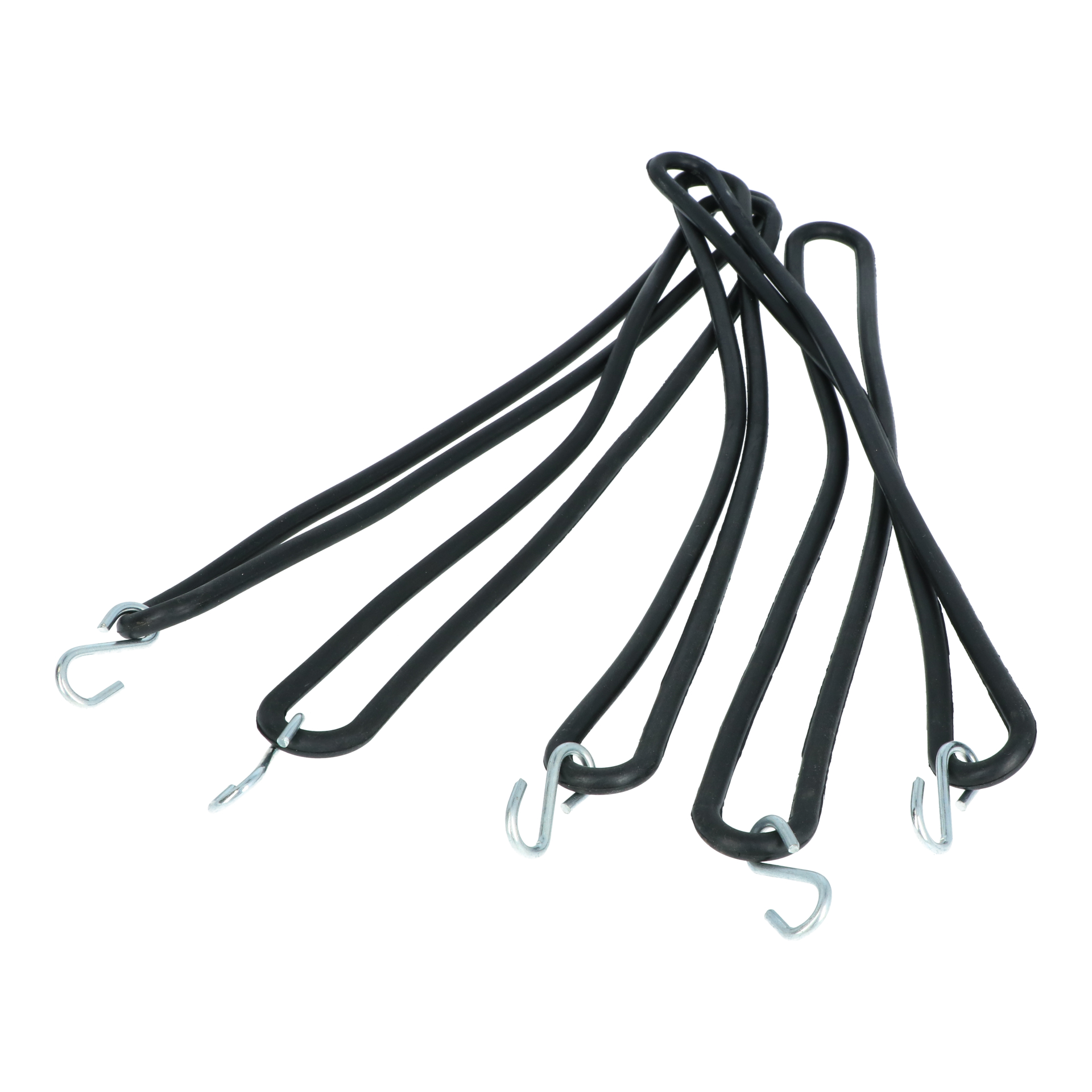 Carpoint 40 cm aanhangernet bevestigingsrubbers - Set van 5