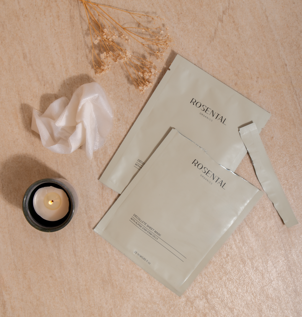 Rosental Organics  Décolleté Sheet Mask, 25 ml