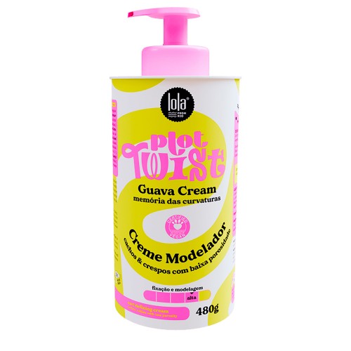 Lola Plot Twist Creme Modelador de Goiaba 480g